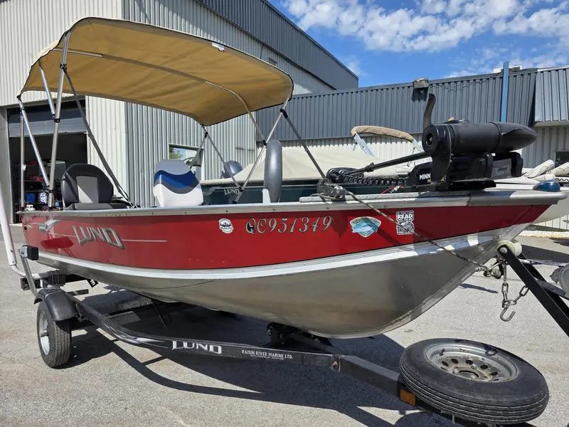 2007 Lund Boat Co WC 14 DLX ! MERCURY 15 HP ! thumbnail 2