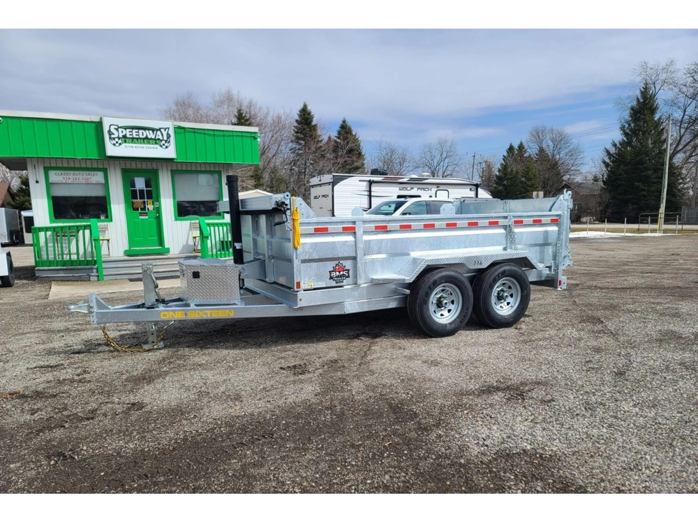 2026 One Sixteen Galvanized Dump 7' X 12' 7t alt