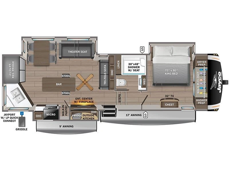 Jayco Eagle 319mlok 2023 alt