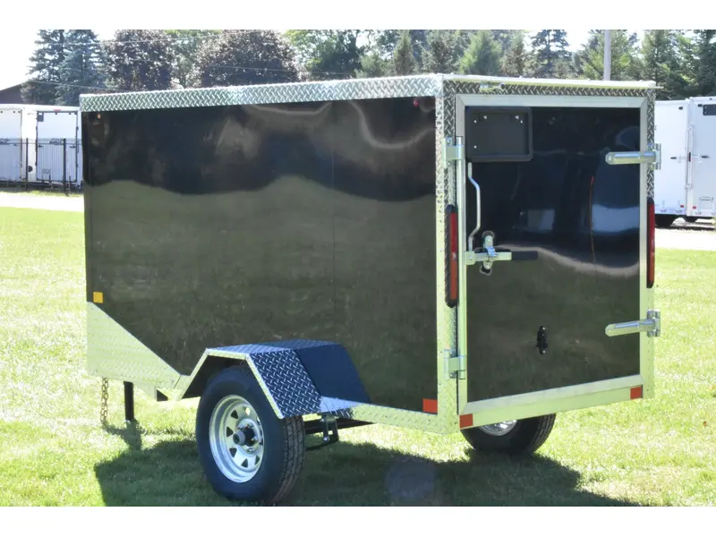2026 Rhino Galvanized Enclosed 4' x 8' SA
