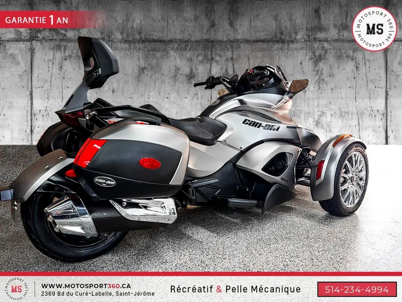 2014 Can-Am SPYDER ST LIMITED PERLE RARE !!! TRÈS BAS KM ! thumbnail 3