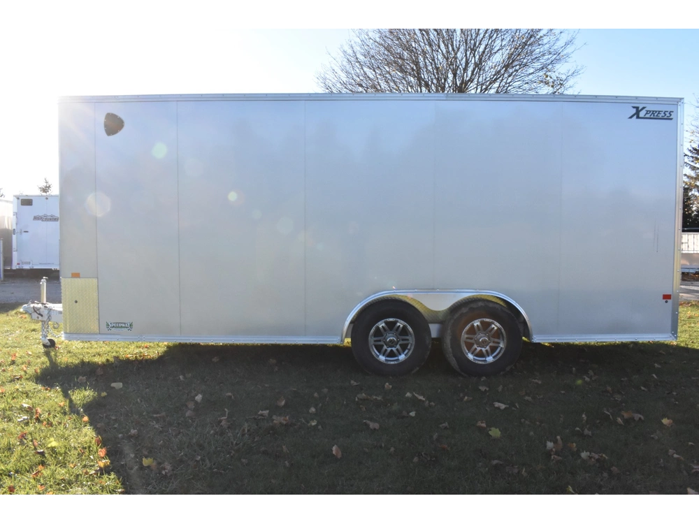 2024 Alcom Aluminum Enclosed 8.5' X 20' Tandem Axle alt