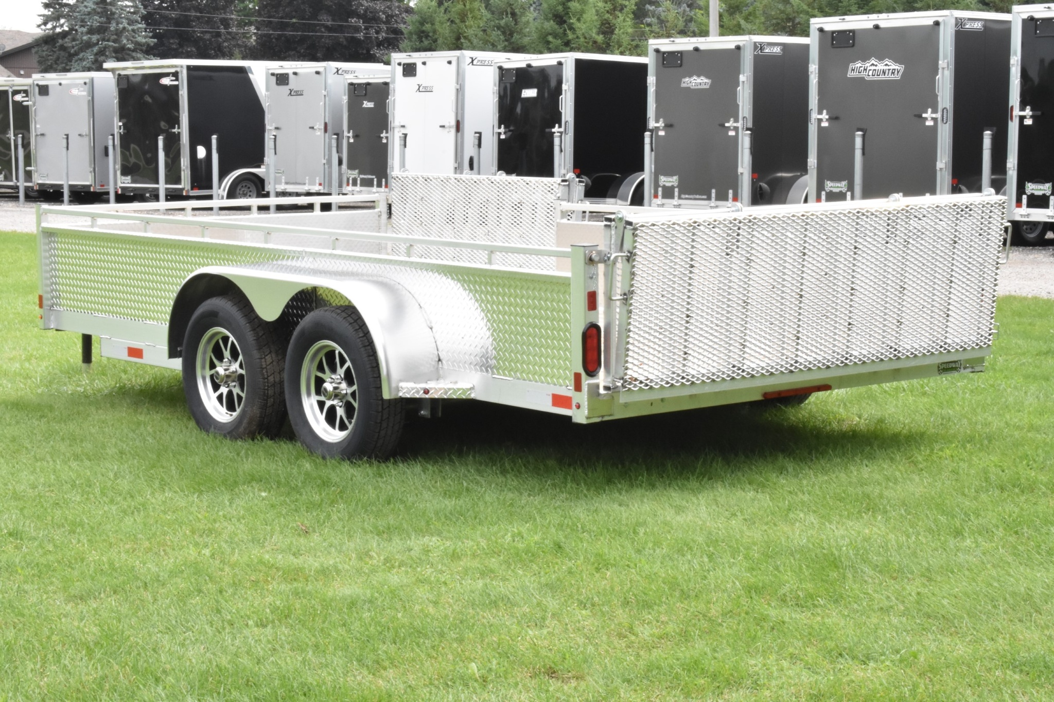 2026 Other Side Loader Aluminum Utility 7' x 14' TA thumbnail 3
