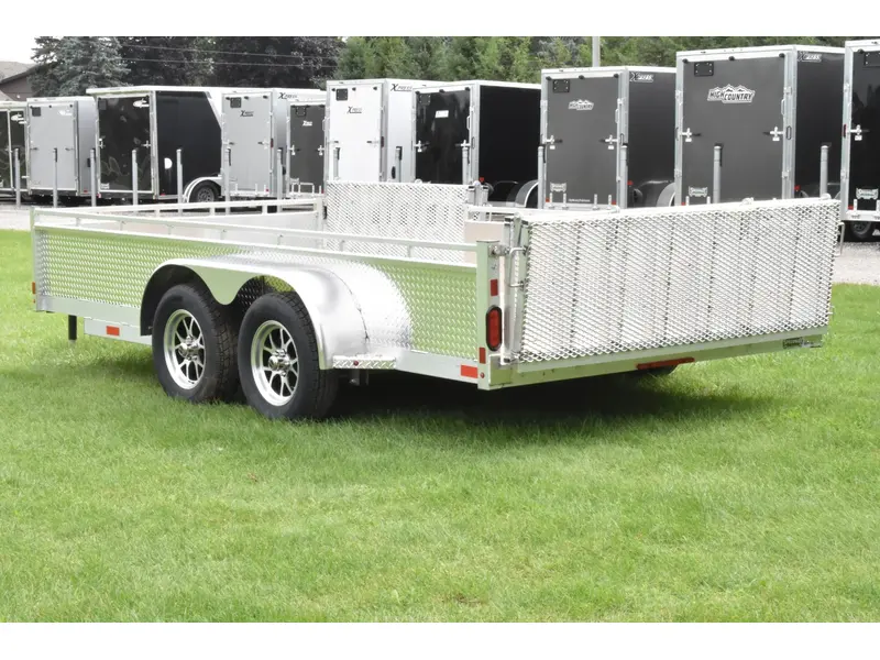 2026 Enbeck Side Loader Aluminum Utility 7' x 14' TA