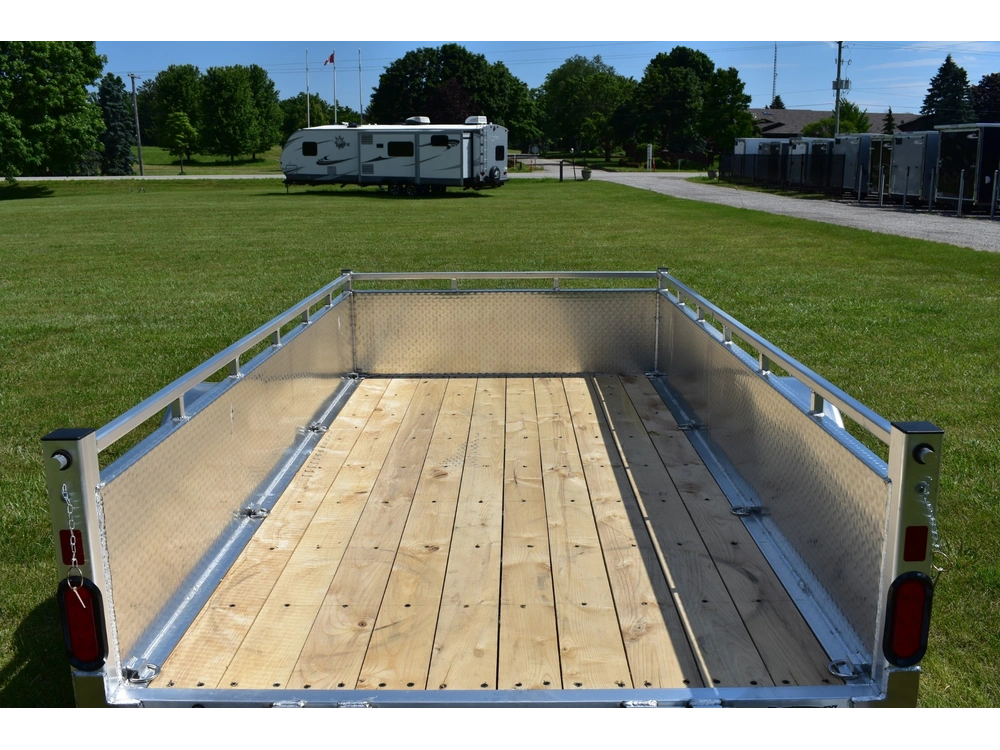 2026 Enbeck Aluminum Utility 5' X 10' Single Axle alt