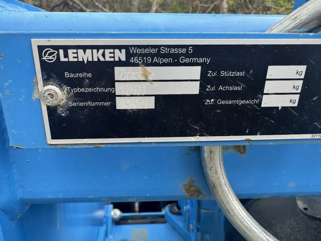 Lemken Zirkon 12/400 2021