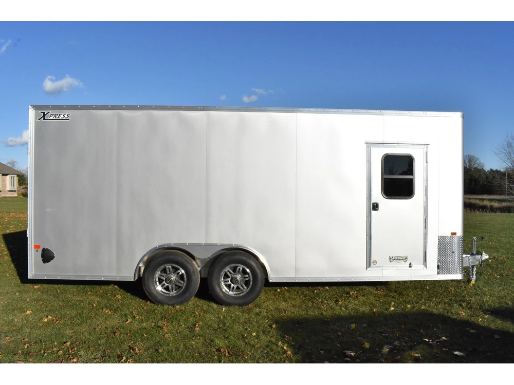 2024 Alcom Aluminum Enclosed 8.5' X 20' Tandem Axle alt