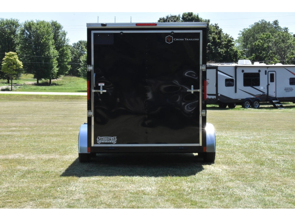 2025 Cross Painted Steel Enclosed (beta) 7' X 14' Tandem Axle W/ Ramp alt