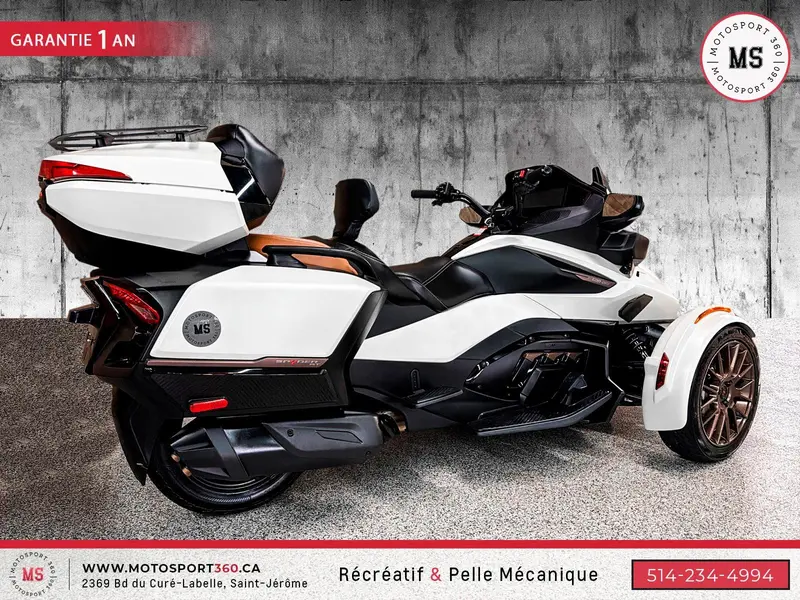 2024 Can-Am SPYDER RT LIMITED SEA TO SKY BAS MILAGE ! thumbnail 3