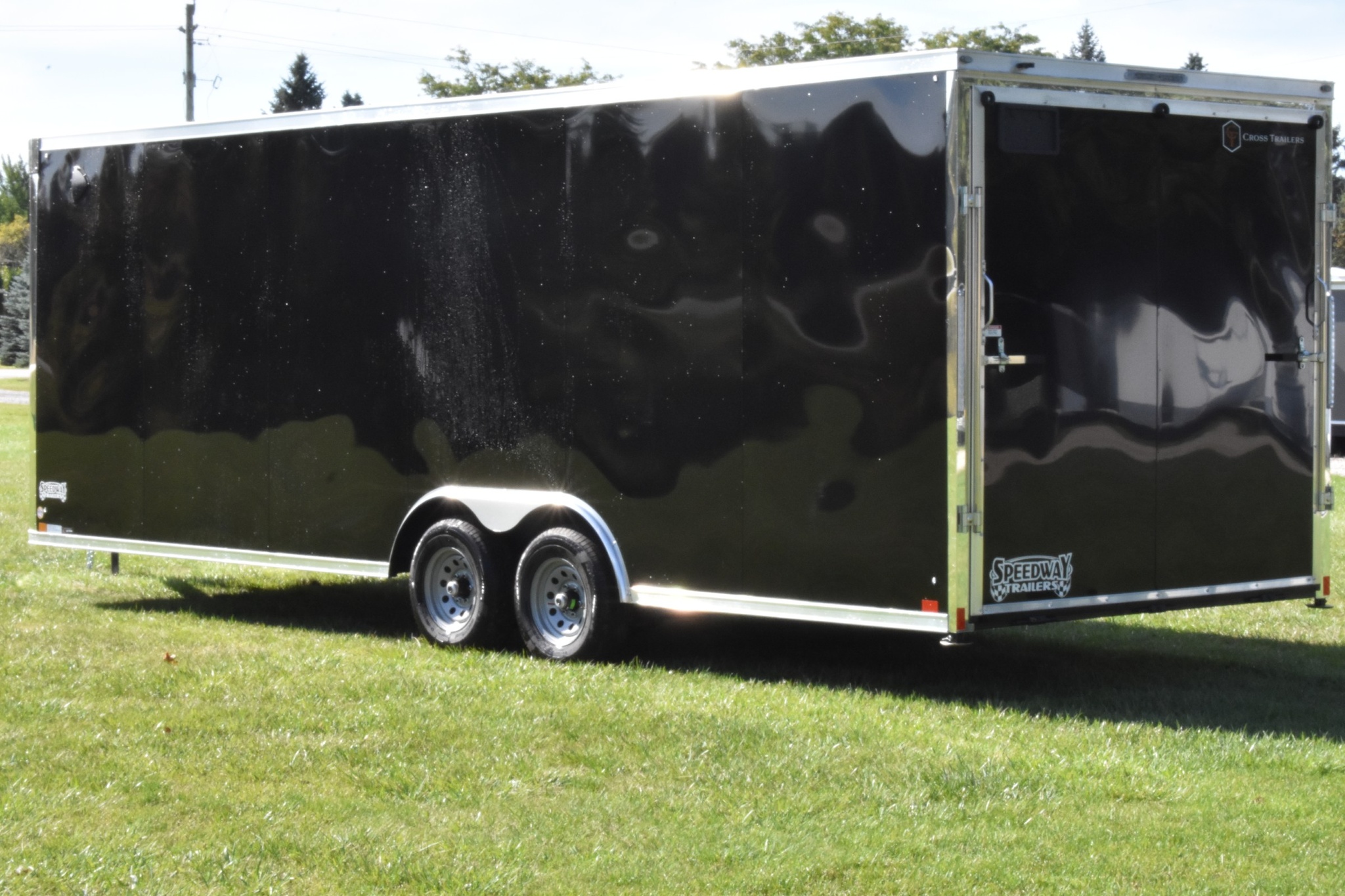 2026 Other Painted Steel Enclosed (Alpha) 8.5' x 24' Tandem Axle Car Hauler thumbnail 3
