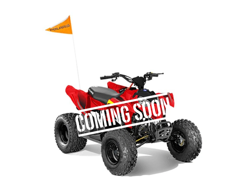2026 Polaris Outlaw 110,indy Red alt