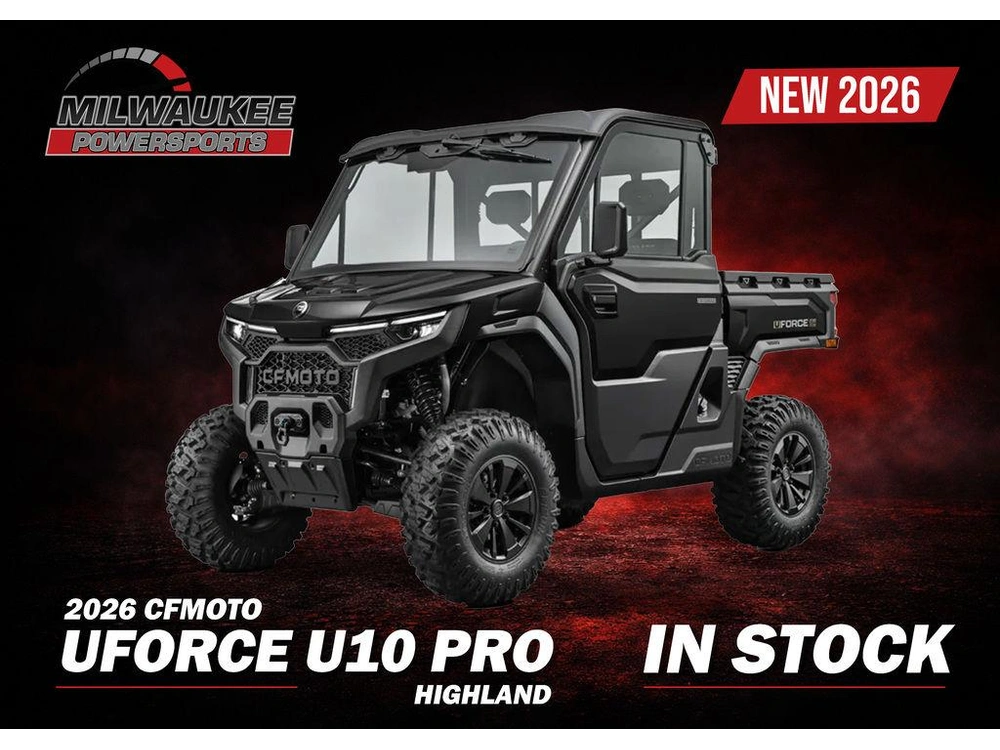 2026 Cfmoto Uforce U10 Pro Highland alt