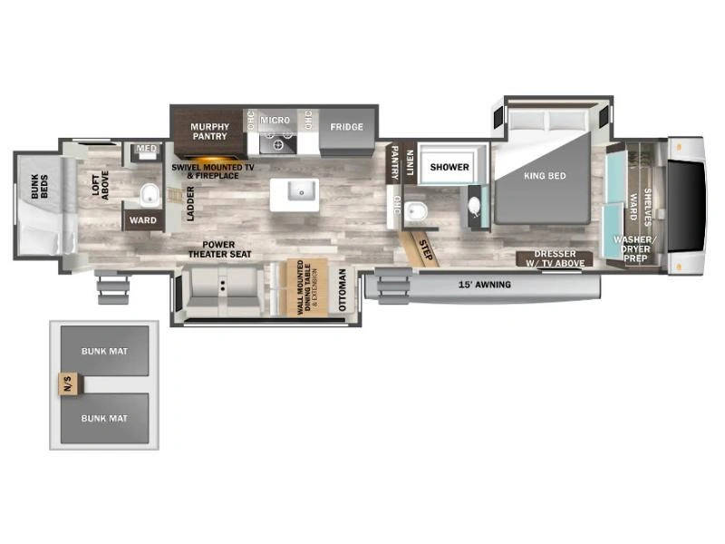 Forest River Cedar Creek 3525lf 2024 alt