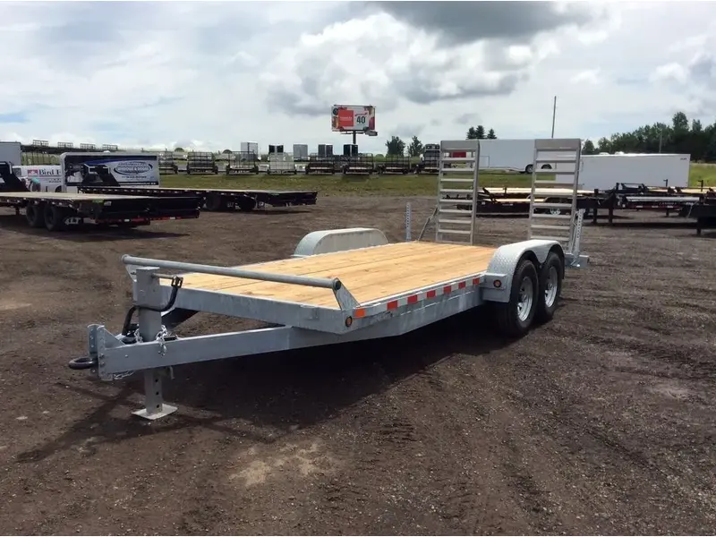 2026 Canada Trailers 82x18 7 Ton Galvanized Equipment Trailer thumbnail 4