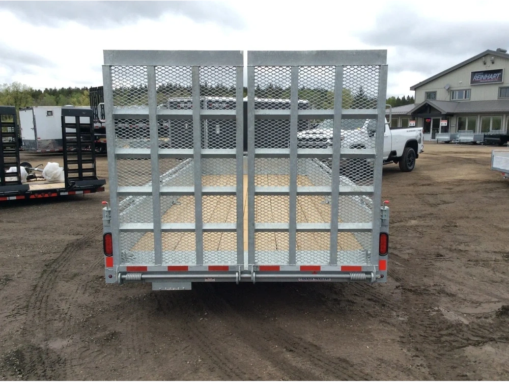 2026 Canada Trailers 82x18 5 Ton Galvanized Landscape Trailer alt