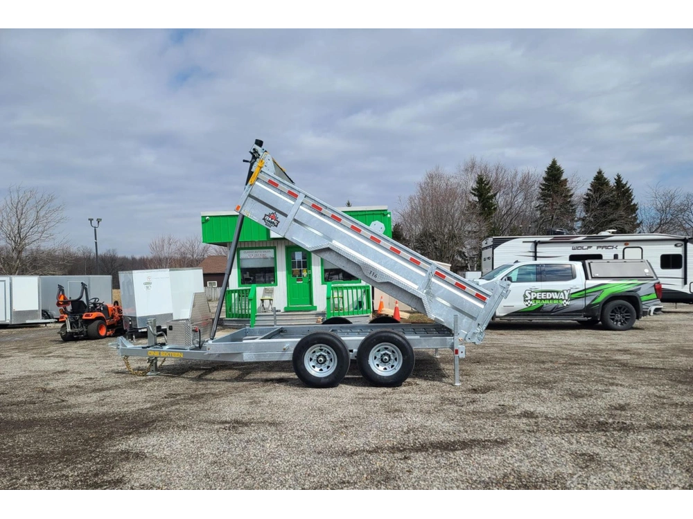 2026 One Sixteen Galvanized Dump 7' X 12' 7t alt