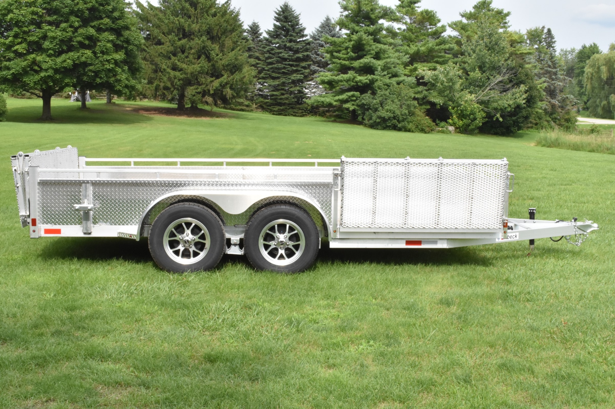 2026 Other Side Loader Aluminum Utility 7' x 14' TA thumbnail 7