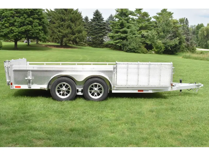 2026 Enbeck Side Loader Aluminum Utility 7' x 14' TA