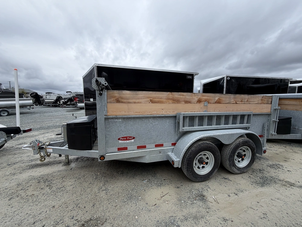 2025 Duratrail Galv Tdm 6.5'x12' - 5 Ton Dump Ramp Kit alt