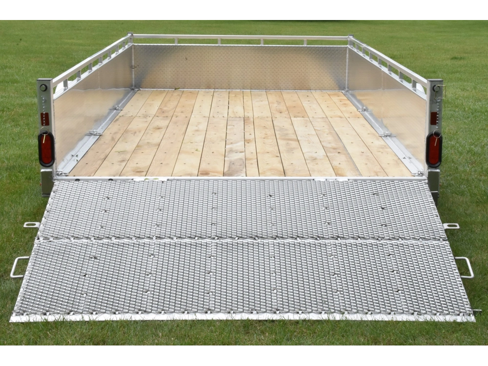 2026 Enbeck Aluminum Utility 7' X 14' Single Axle alt