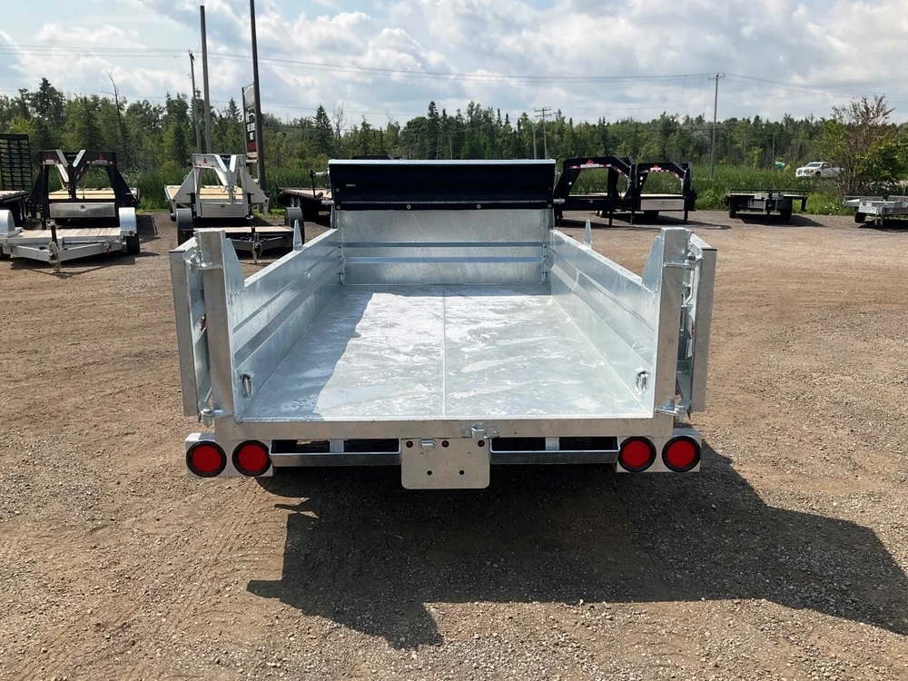 2025 Northern Star Horizon 5x10 Ares Galvanized Dump Trailer alt