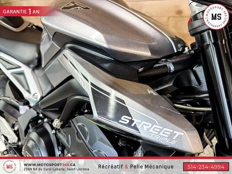 2022 Triumph STREET TRIPLE R 765 IMPECCABLE ! SUPER PRIX ! thumbnail 10