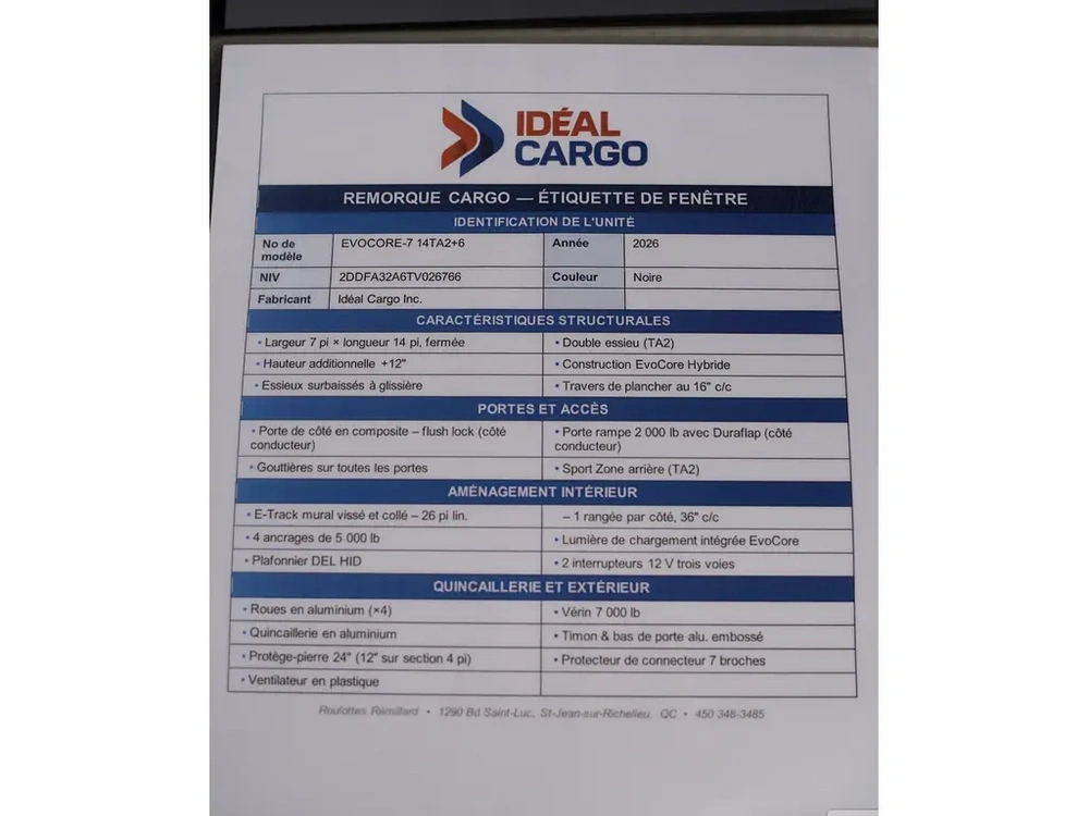 Ideal Cargo Evocore-7 14ta2+6 2026 alt