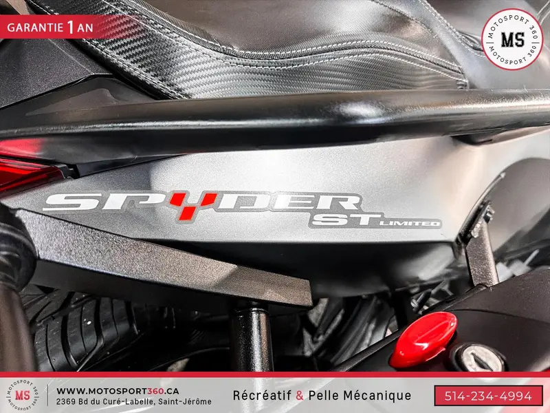 2014 Can-Am SPYDER ST LIMITED PERLE RARE !!! TRÈS BAS KM ! thumbnail 10