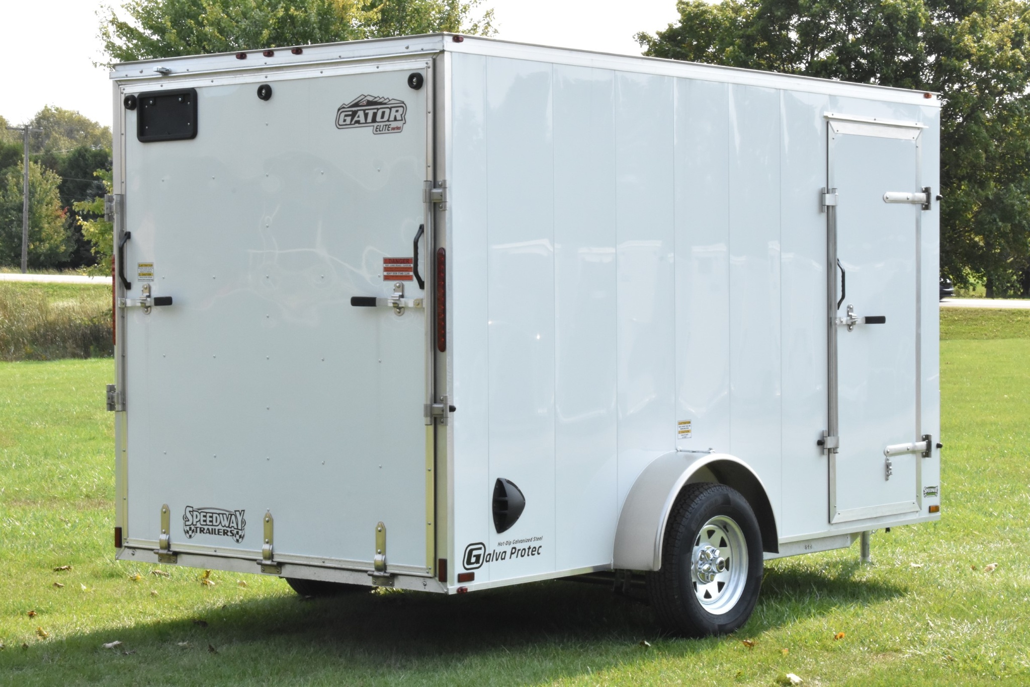 2026 Gator Galvanized Enclosed 6' x 12' SA thumbnail 7