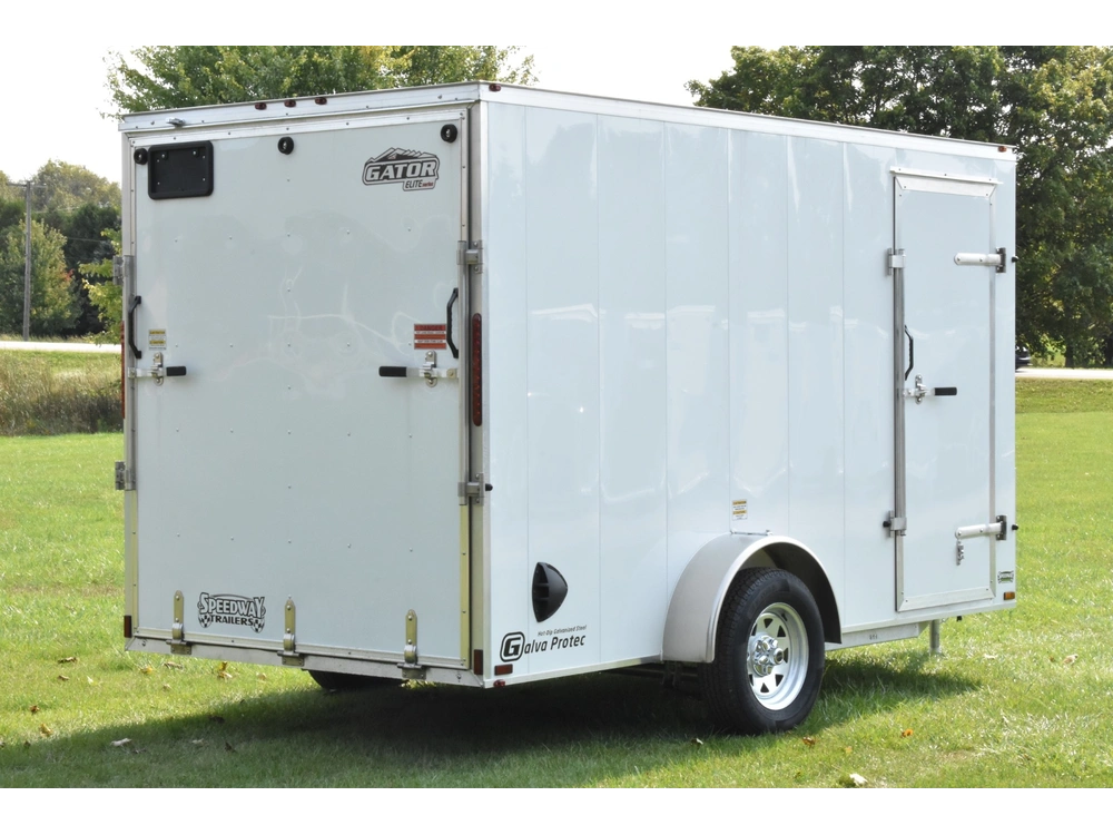 2026 Gator Galvanized Enclosed 6' X 12' Sa alt