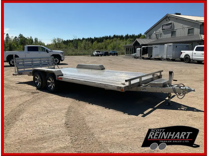 2014 Triton 81x20 All Aluminum 5 Ton Car/equipment Trailer alt