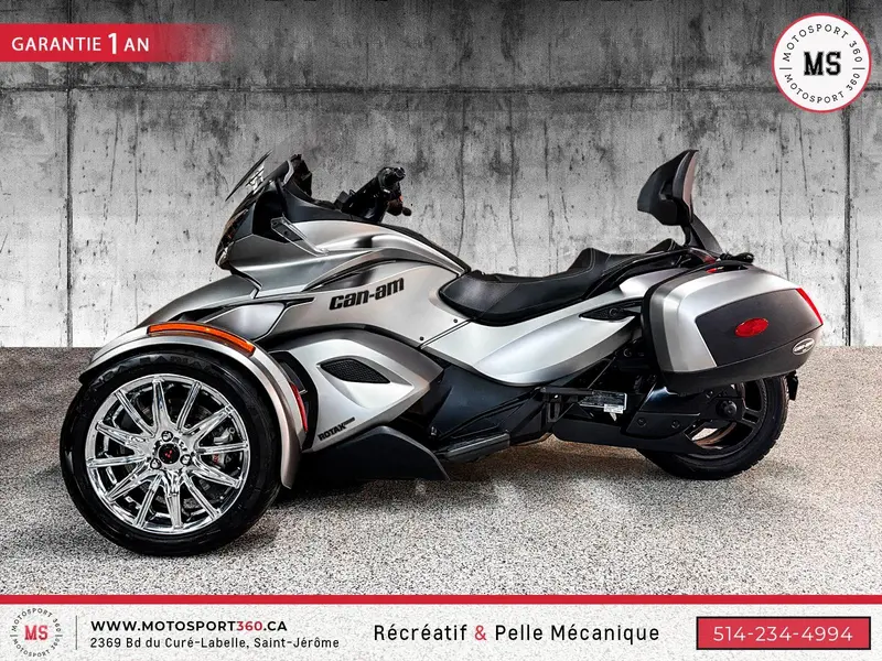 2014 Can-Am SPYDER ST LIMITED PERLE RARE !!! TRÈS BAS KM ! thumbnail 6