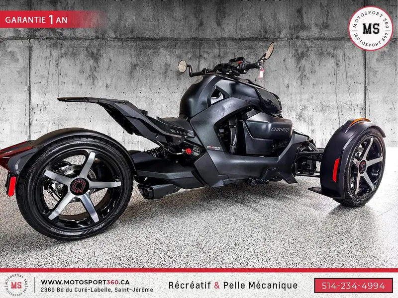 2025 Can-Am RYKER 900 SPORT COMME NEUF ! thumbnail 2