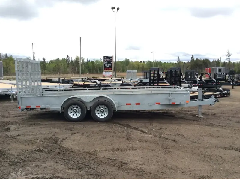 2026 Canada Trailers 82x18 5 Ton Galvanized Landscape Trailer thumbnail 5