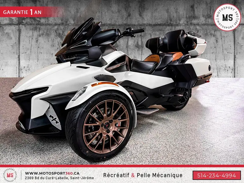 2024 Can-Am SPYDER RT LIMITED SEA TO SKY BAS MILAGE ! thumbnail 7