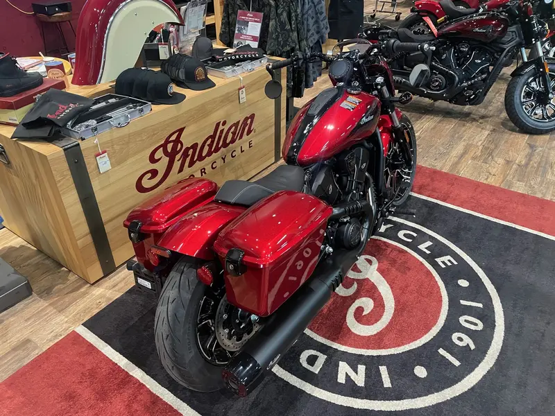 2026 Indian Motorcycle SPORT SCOUT RT - SUNSET RED thumbnail 3