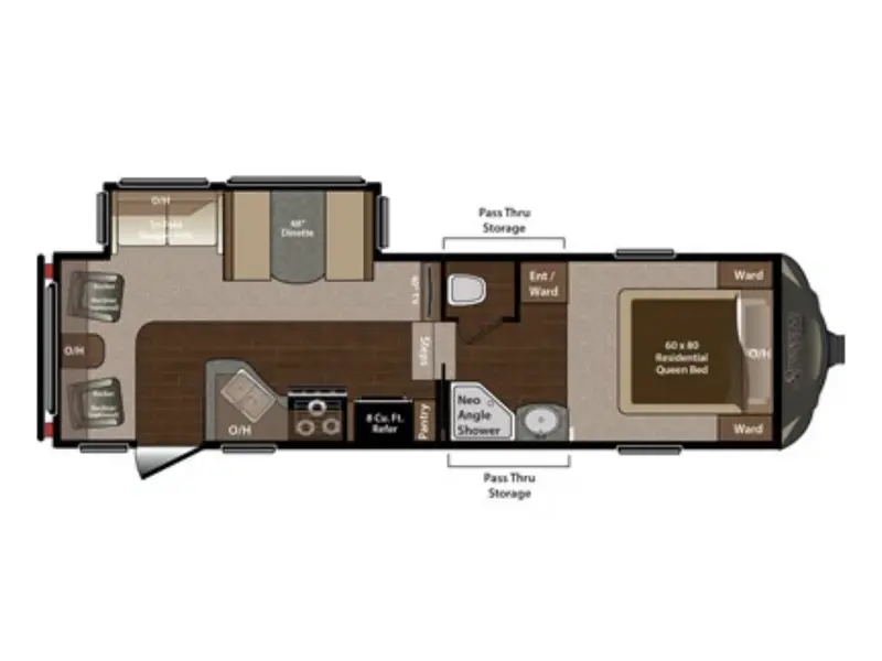 2016 Keystone RV Sprinter 252fwrls thumbnail 14