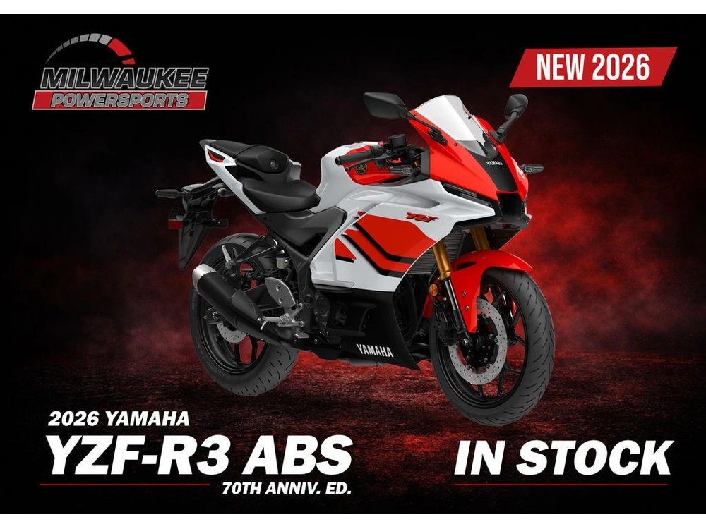 2026 Yamaha Yzf-r3 70th Anniversary Edition alt
