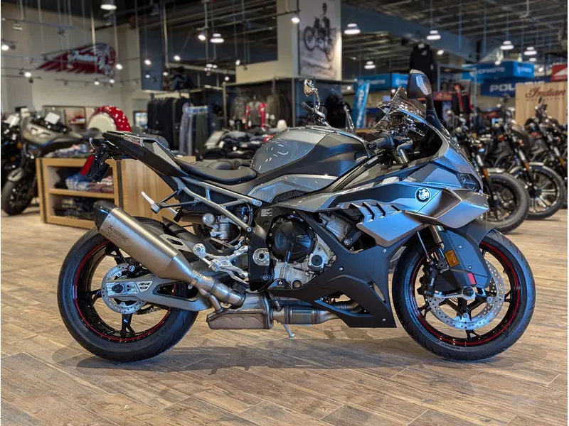 2026 BMW S 1000 RR // Bluestone Metallic w/ Engine, Axle & Clutch Guards thumbnail 2