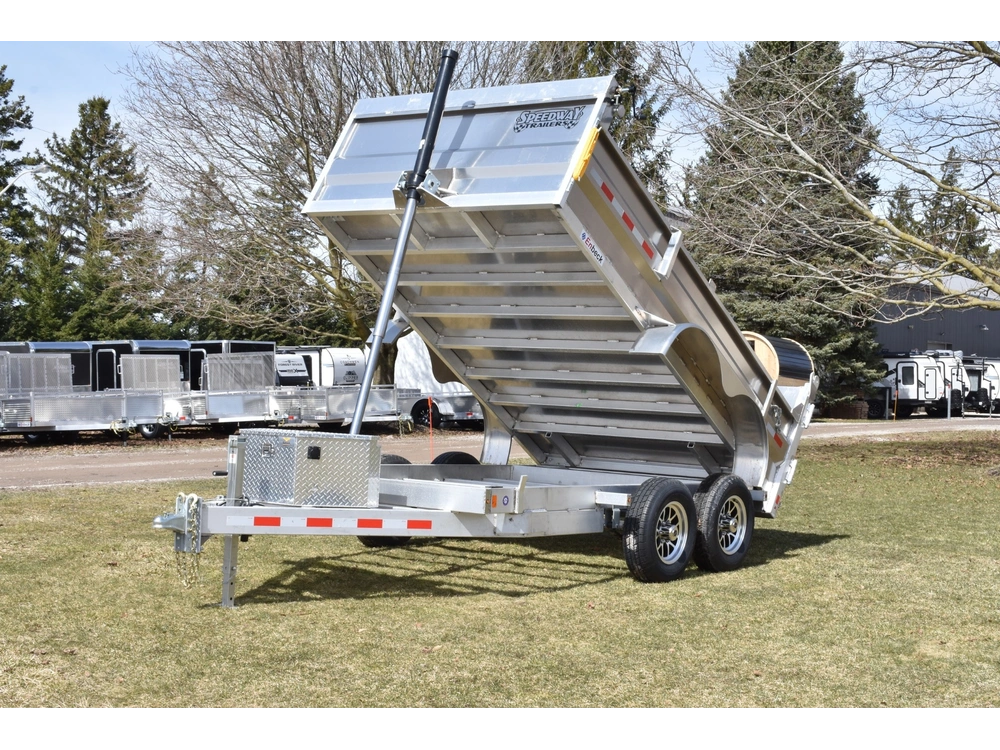 2026 Enbeck Aluminum Dump 80" X 12' Tandem Axle 5t alt