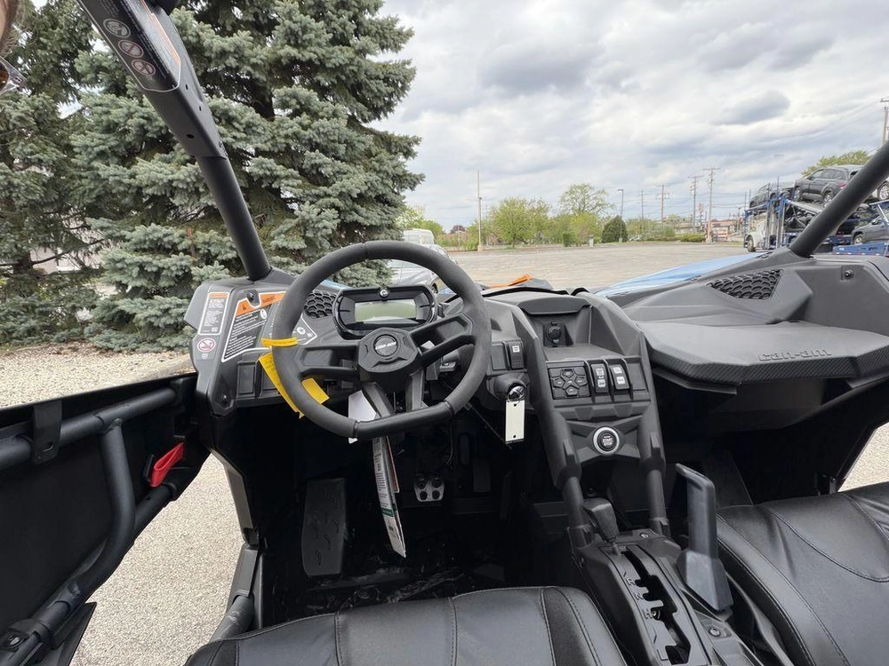 2026 Can-am Maverick X3 Max Ds Turbo Scandi Blue & Orange Crush alt