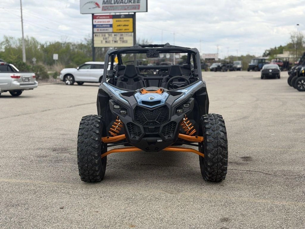 2026 Can-am Maverick X3 Max Ds Turbo Scandi Blue & Orange Crush alt