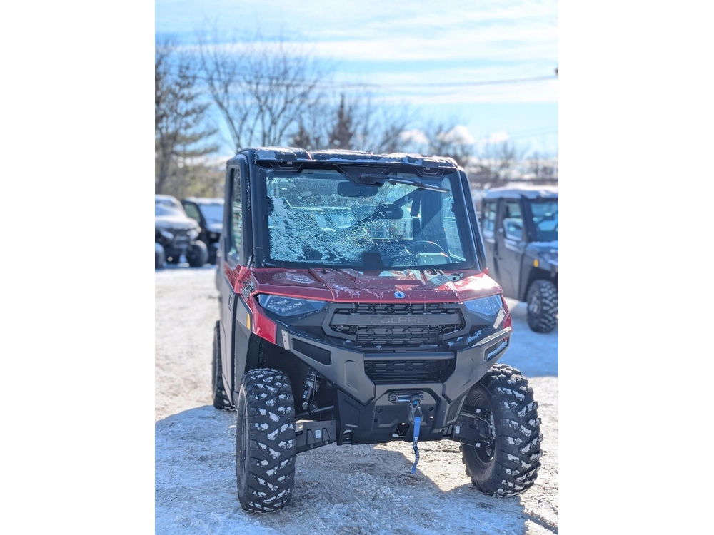 Polaris Ranger Xp 1000 Ns Premium Sunset Red 🎯 Utv Cabine Chauffé Climatisé Travail 4 Saisons Defender Limited Ranger Hd10 Premium 🟢 2026 alt