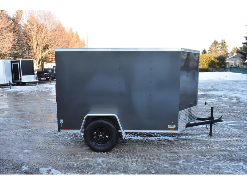 2026 Cross Painted Steel Enclosed (Beta) 5' x 8' Single Axle