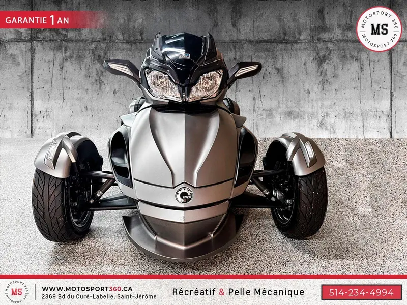 2014 Can-Am SPYDER ST LIMITED PERLE RARE !!! TRÈS BAS KM ! thumbnail 5