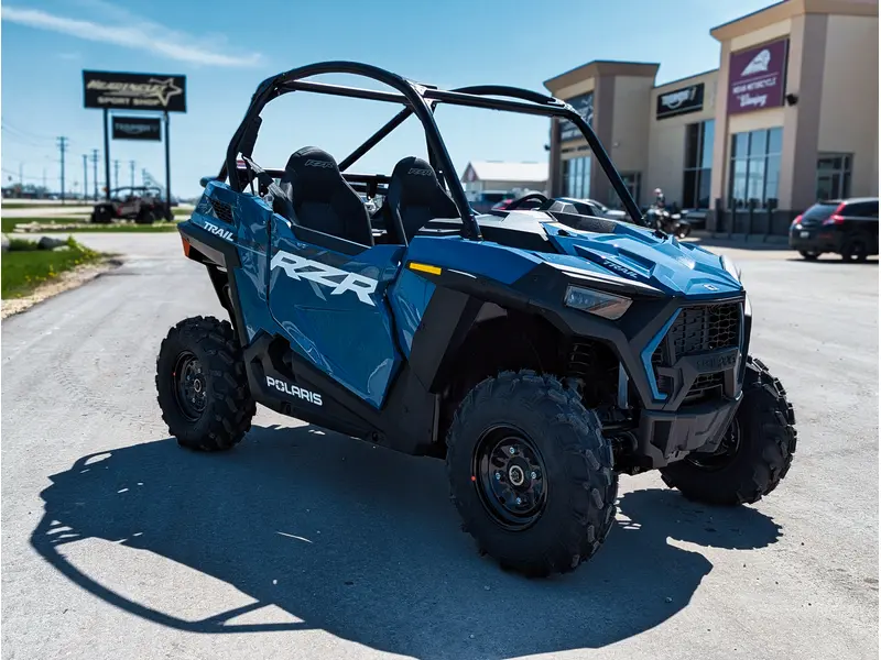 2026 Polaris RZR Trail Sport // Zenith Blue thumbnail 3