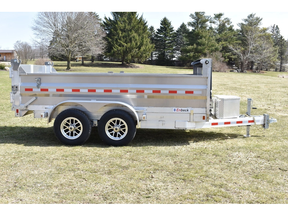 2026 Enbeck Aluminum Dump 6' X 12' Tandem Axle 5t alt