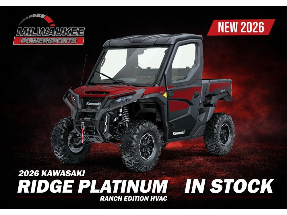 2026 Kawasaki Ridge® Platinum Ranch Edition Hvac alt