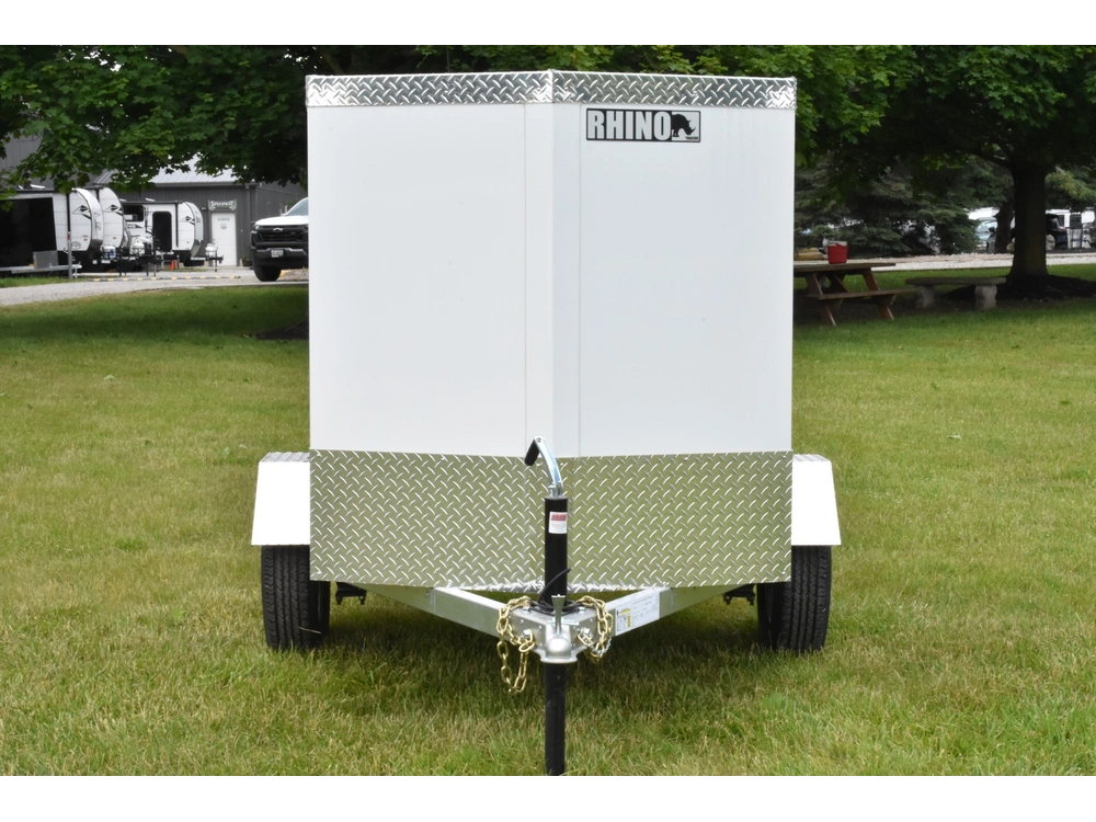 2026 Rhino Galvanized Enclosed 4' X 6' Sa alt