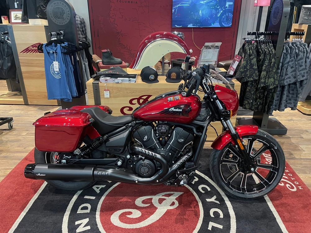 2026 Indian Motorcycle Sport Scout Rt - Sunset Red alt